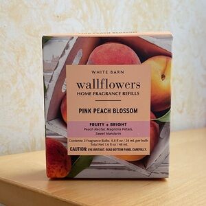 White Barn Wallflowers Pink Peach Blossom